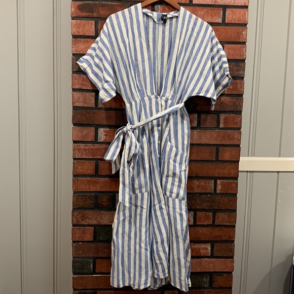 COPY - Reformation Blue Geneva Dress - Picture 7 of 13